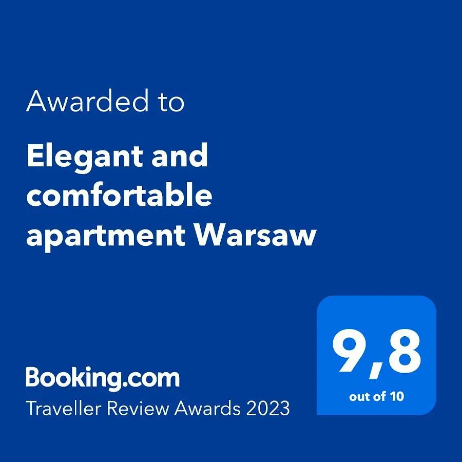 Elegant And Comfortable Apartment Варшава